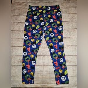 Ambrie Nightmare Before Christmas Plus Size Leggings